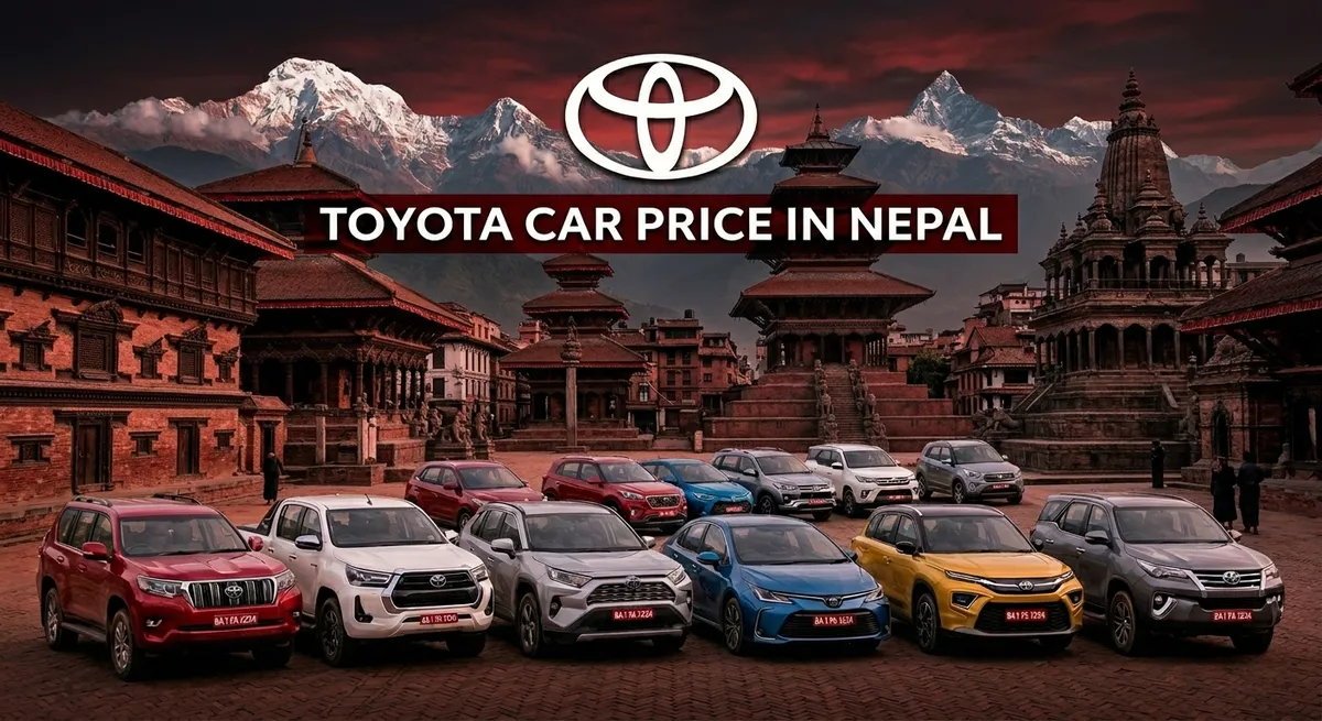 Toyota Cars Price in Nepal 2026 - Complete Guide to All Models