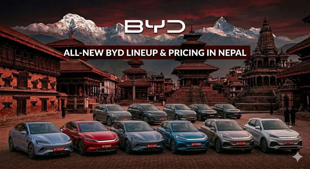 BYD Cars Price in Nepal 2026 - Complete Guide to All Models